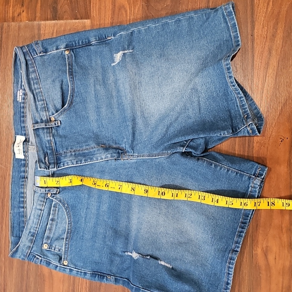 Blue Denim Shorts